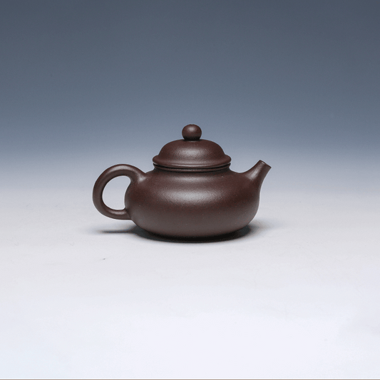 Mini Rong Tian Yixing Teapot, Lao Zi Ni Clay, 100ml - Compact Size