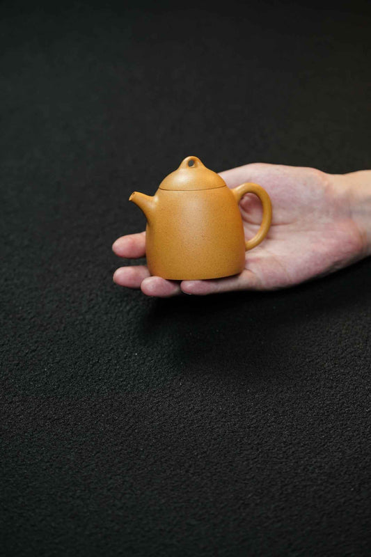 Mini Qin Quan Yixing Teapot, Huang Jin Duan, 108ml