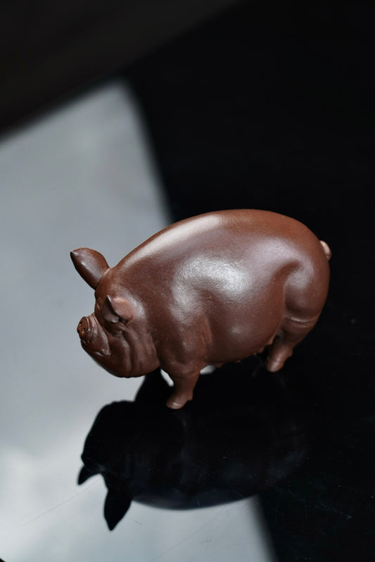 Feng Pig Tea Pet, Zi Ni - view 2