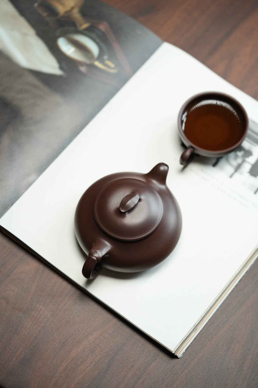 Jian Piao Teapot and Cup Set, Zi Ni, 180ml