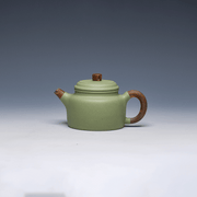 De Zhong Yixing Zisha Teapot, Dou Qing Sha Clay, 220ml