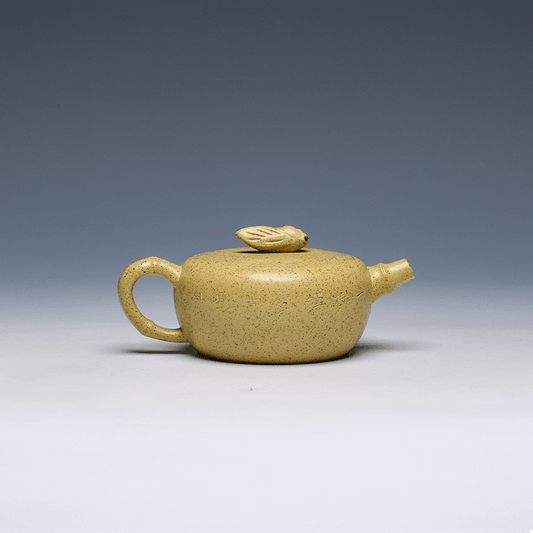 Xia Chan Yixing Zisha Teapot, Huangjin Duan Ni Clay, 150ml