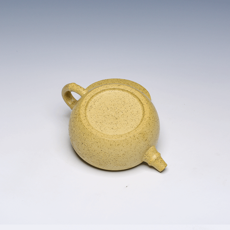 Xia Chan Yixing Zisha Teapot, Huangjin Duan Ni Clay, 150ml