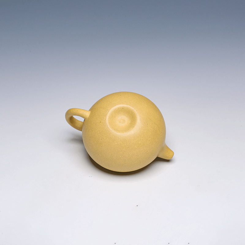 Fu Yixing Zisha Teapot with Tengwang Ge Xu Carving, Huangjin Duan Ni Clay, 230ml