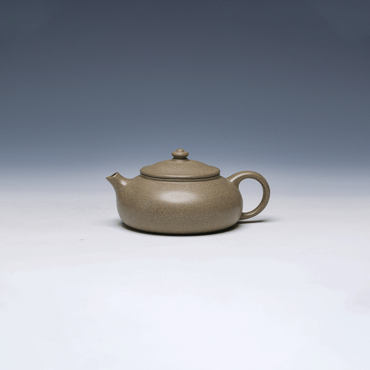 Yixing Teapot, Qing Hui Ni Clay, 175ml - Minimalist Design