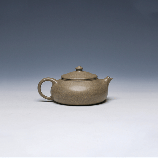 Yixing Teapot, Qing Hui Ni Clay, 175ml - Minimalist Design