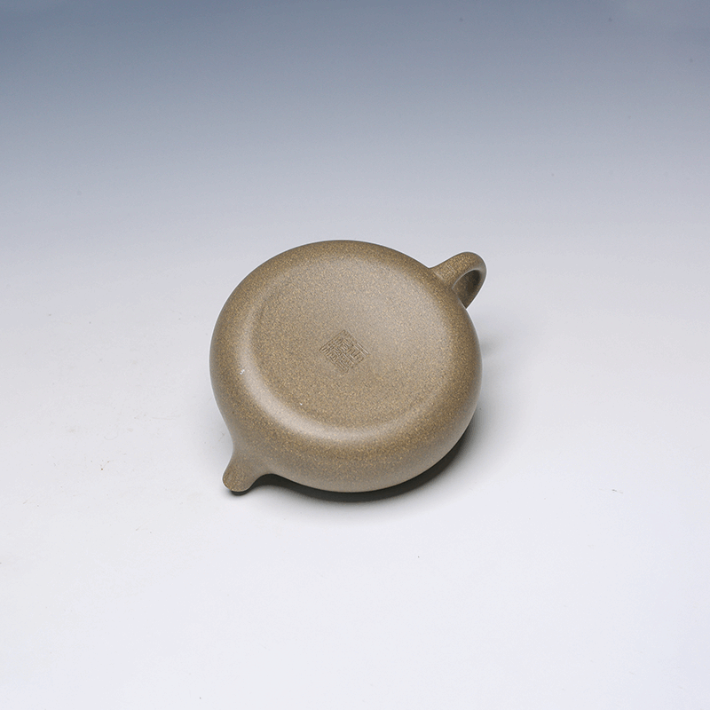 Yixing Teapot, Qing Hui Ni Clay, 175ml - Minimalist Design