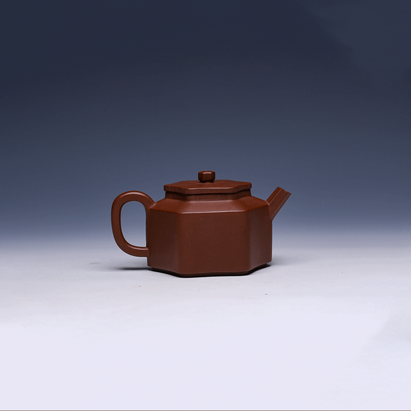 Handmade Yixing Teapot, Zi Ni Clay, 300ml