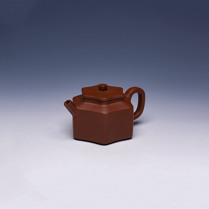 Handmade Yixing Teapot, Zi Ni Clay, 300ml