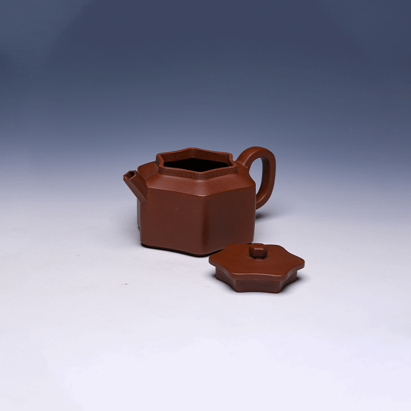 Handmade Yixing Teapot, Zi Ni Clay, 300ml