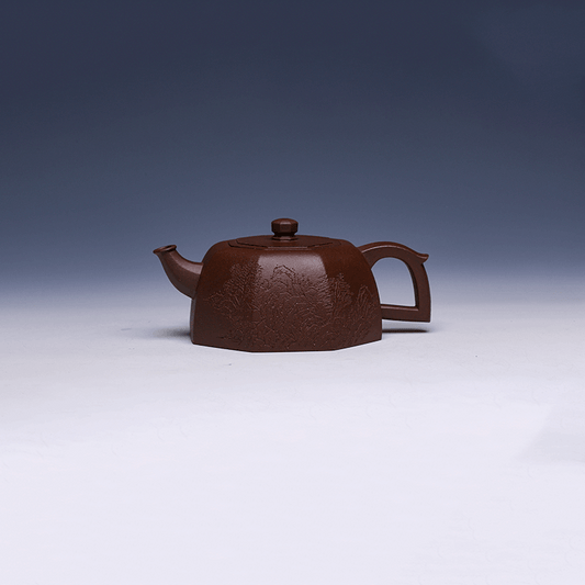Handmade Yixing Teapot, Zi Ni Clay, 230ml