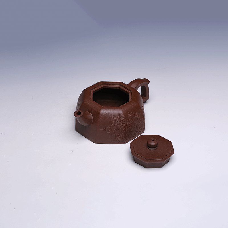 Handmade Yixing Teapot, Zi Ni Clay, 230ml
