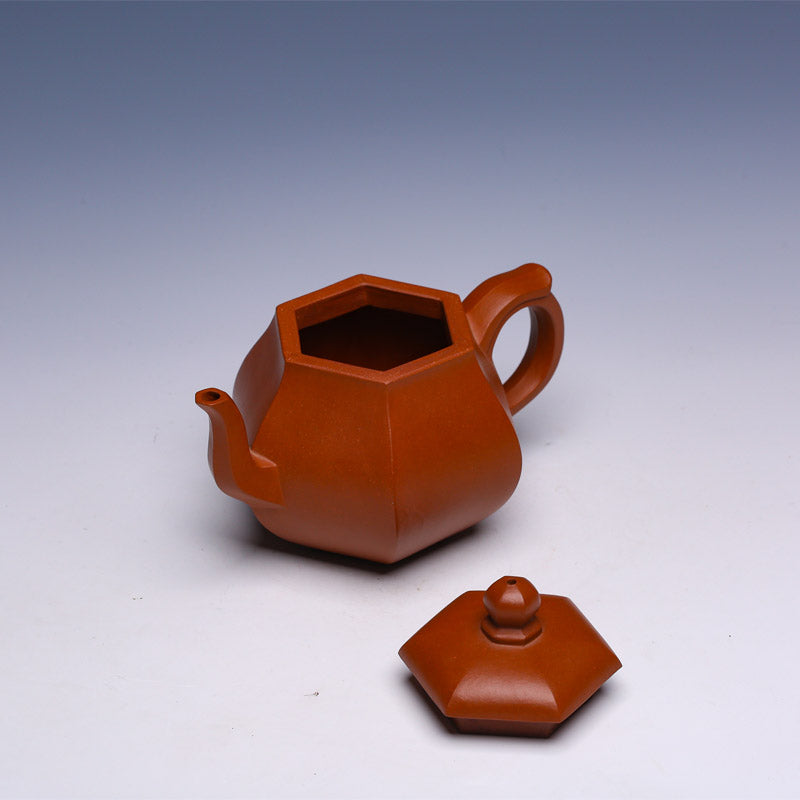 Handmade Yixing Teapot, Duan Clay, 200ml - Yixing Teaware