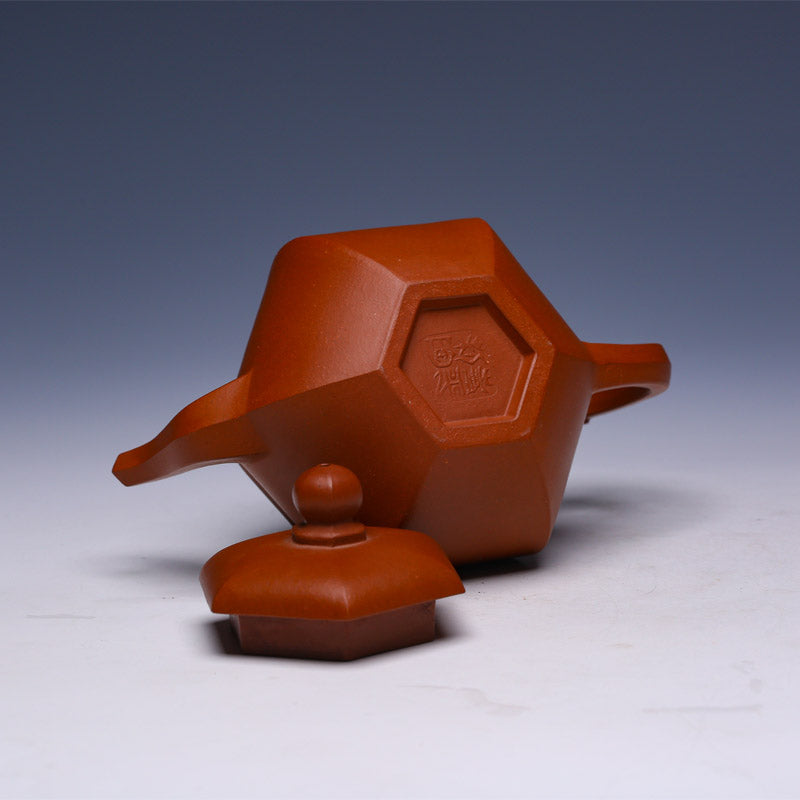 Handmade Yixing Teapot, Duan Clay, 200ml - Yixing Teaware