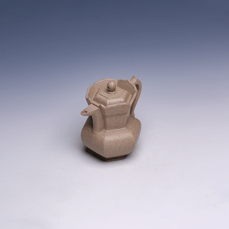 Handmade Yixing Teapot, Duan Clay, 150ml