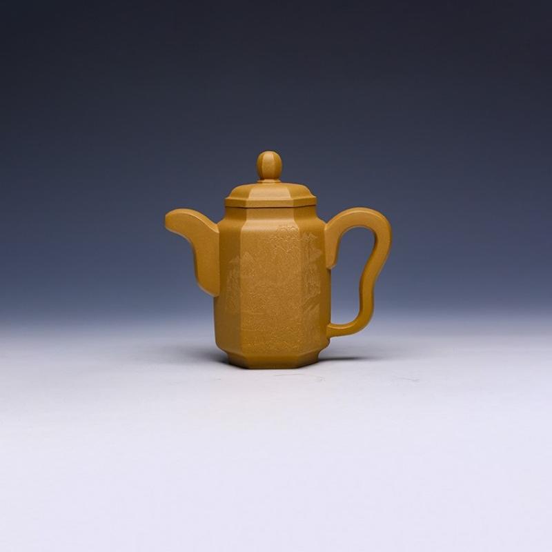 Handmade Yixing Teapot, Duan Clay, 300ml - Yixing Teaware