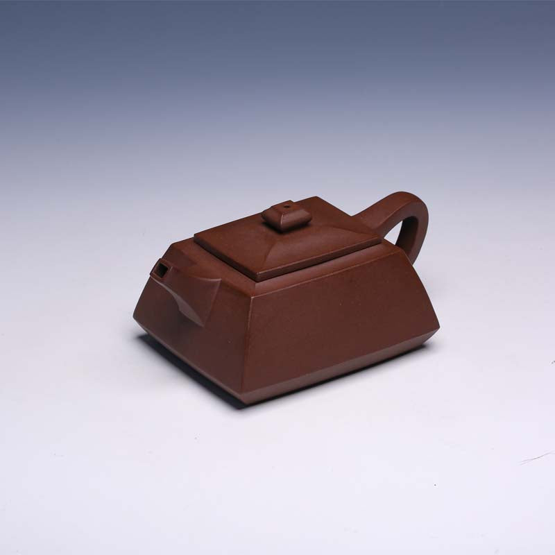 Classic Yixing Teapot, Zi Ni Clay, 170ml (Compact Form) - Yixing Teaware