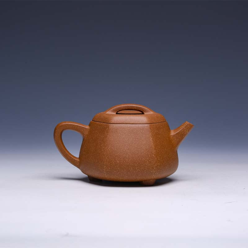 Classic Yixing Teapot, Duan Clay, 330ml (Textured Finish) - Yixing Teaware