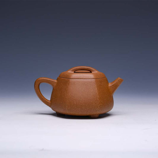 Classic Yixing Teapot, Duan Clay, 330ml (Textured Finish) - Yixing Teaware