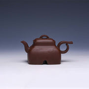 Traditional Yixing Teapot, Zi Ni Clay, 300ml (Minimal Form) - Yixing Teaware