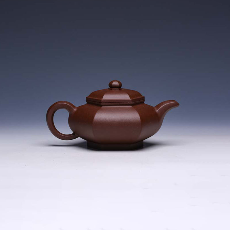 Classic Yixing Teapot Set, Zi Ni Clay, 350ml Teapot + 60ml Cups - Yixing Teaware
