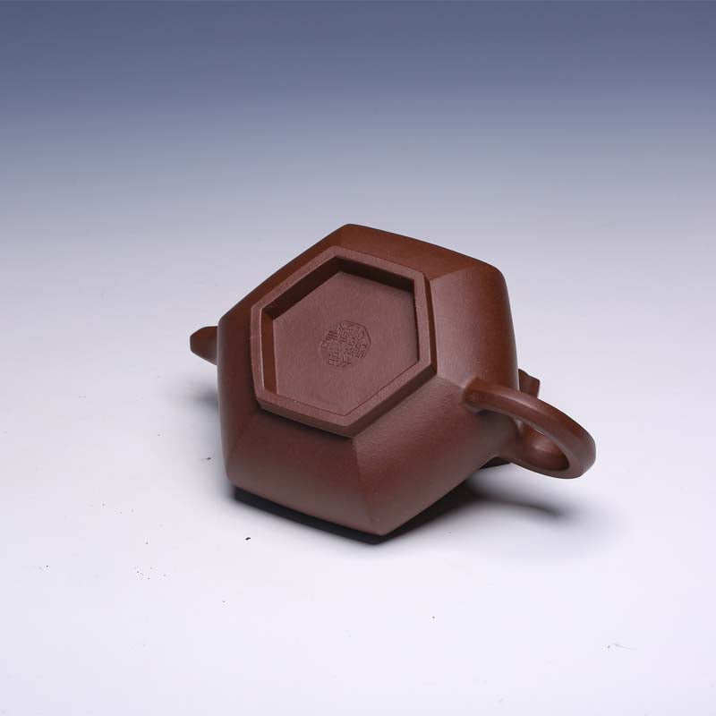 Classic Yixing Teapot Set, Zi Ni Clay, 350ml Teapot + 60ml Cups - Yixing Teaware