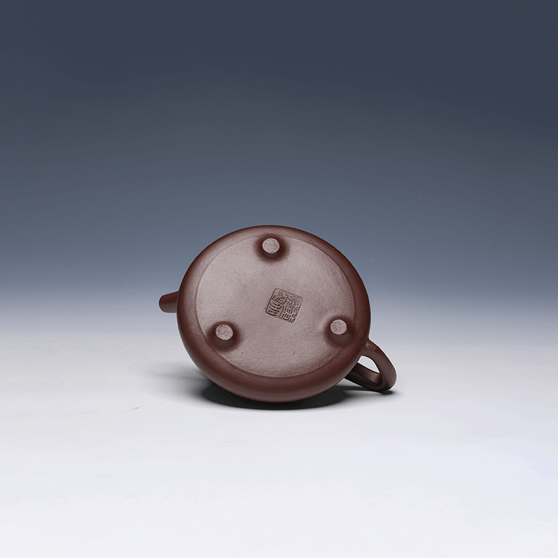 Zi Ye Shi Piao Yixing Teapot 220ml | Di Cao Qing Clay