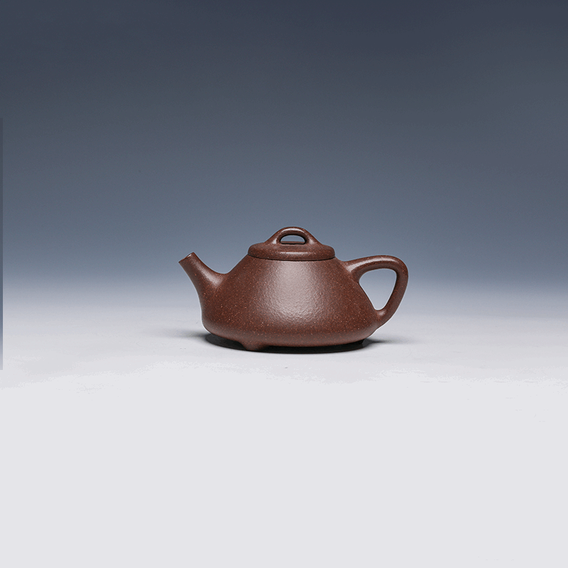 Mini Zi Ye Shi Piao Yixing Zisha Teapot, Zi Ni Clay, 130ml