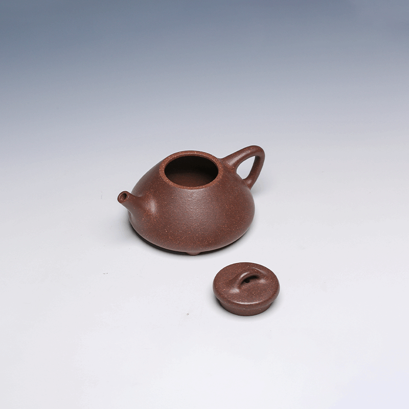 Mini Zi Ye Shi Piao Yixing Zisha Teapot, Zi Ni Clay, 130ml