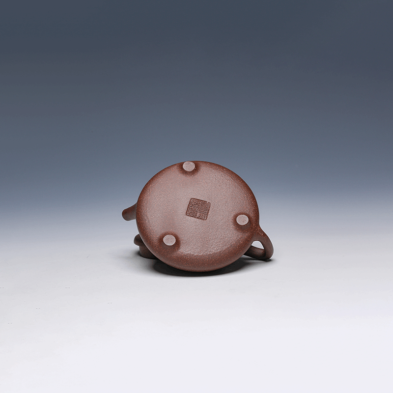 Mini Zi Ye Shi Piao Yixing Zisha Teapot, Zi Ni Clay, 130ml