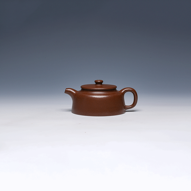 Minimalist Yixing Zisha Teapot, Purple Clay, 150ml