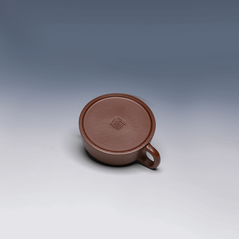 Minimalist Yixing Zisha Teapot, Purple Clay, 150ml