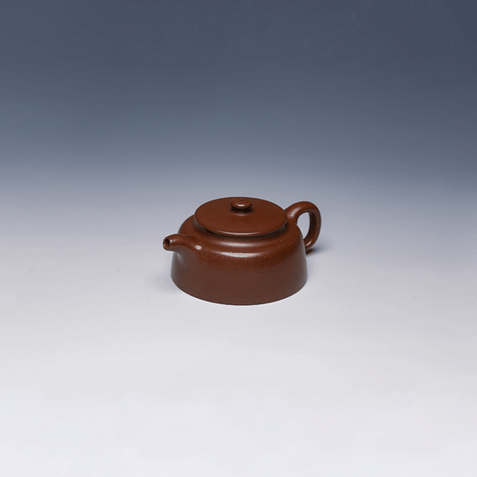 Minimalist Yixing Zisha Teapot, Purple Clay, 150ml