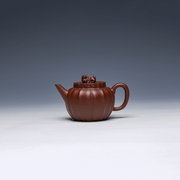 Yixing Teapot with Lion Lid, Purple Clay, 200ml