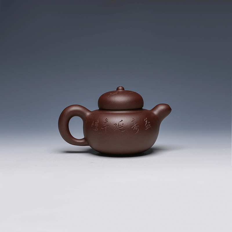 Yixing Teapot, Zi Yu Jin Sha Clay, 300ml - Minimalist
