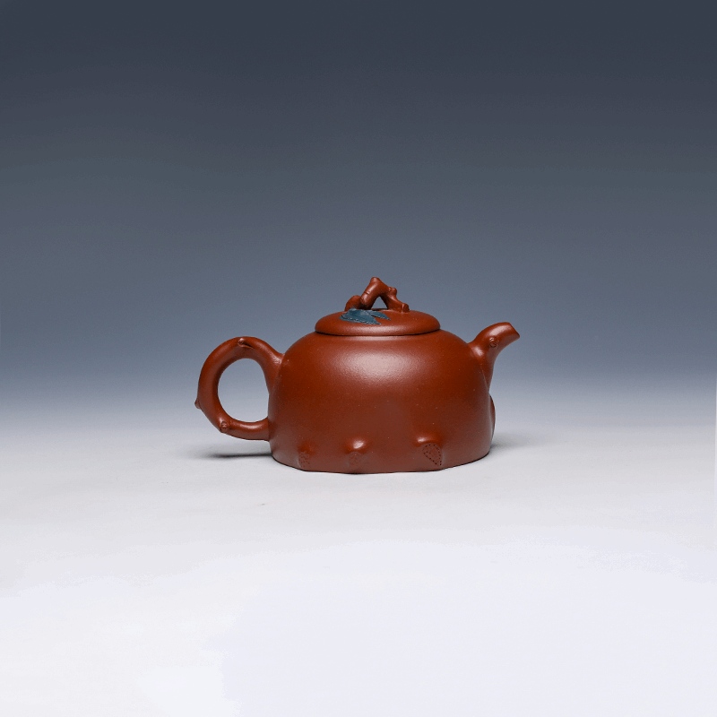 Yixing Teapot, Di Cao Qing Clay, 250ml - Nature Design