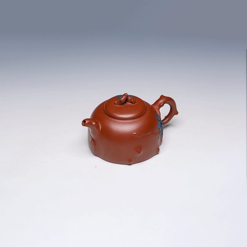 Yixing Teapot, Di Cao Qing Clay, 250ml - Nature Design