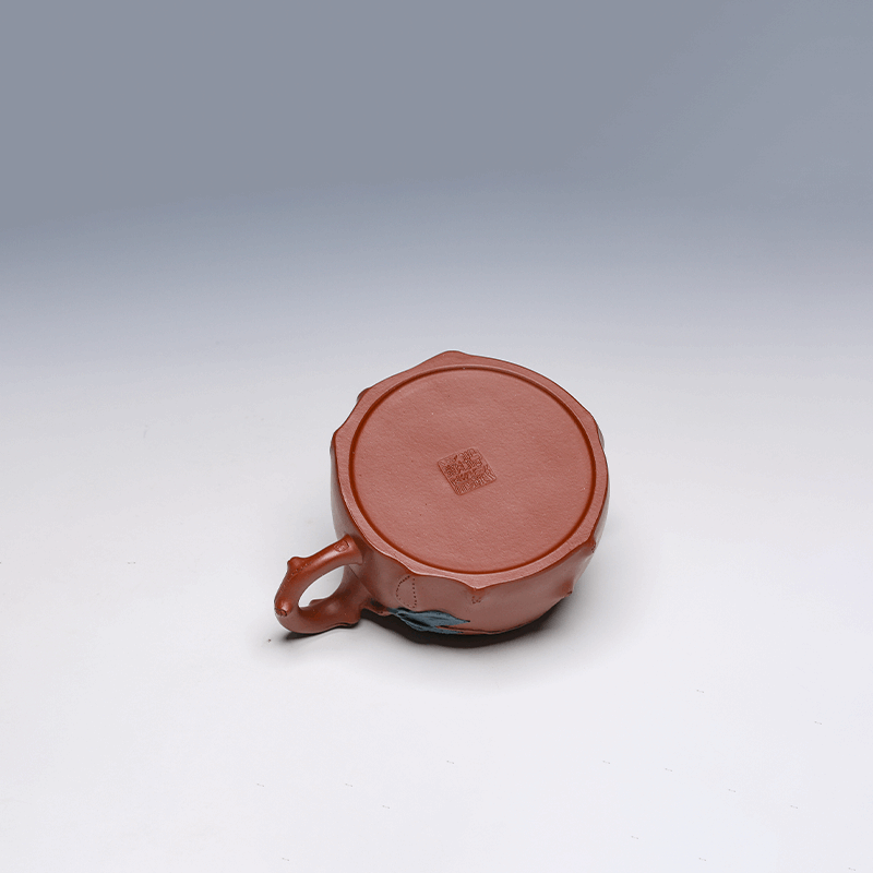 Yixing Teapot, Di Cao Qing Clay, 250ml - Nature Design