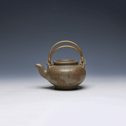 Yixing Teapot with Brass Handle, 400ml - Artistic