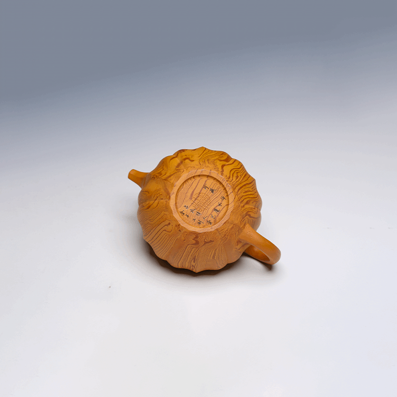 Yixing Teapot, Marbled Clay, 350ml
