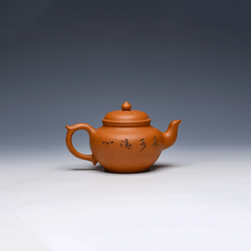 Yixing Teapot, Duan Ni Clay, 350ml - Hand-Carved