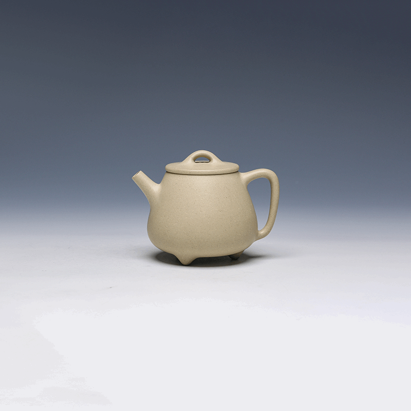 Yixing Teapot, Ivory Clay, 150ml - Minimalist