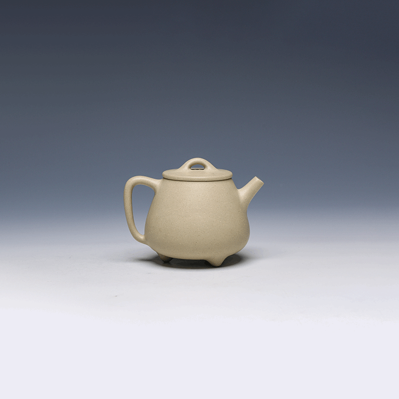 Yixing Teapot, Ivory Clay, 150ml - Minimalist