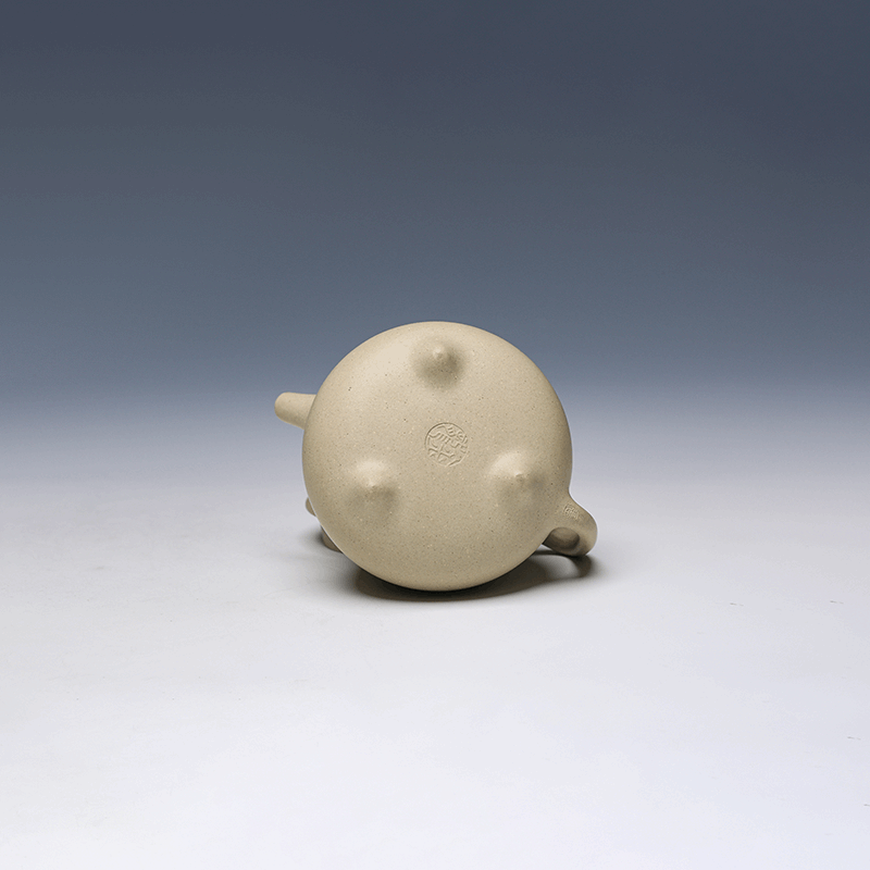 Yixing Teapot, Ivory Clay, 150ml - Minimalist