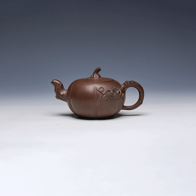Pumpkin Yixing Teapot, 260ml - Classic