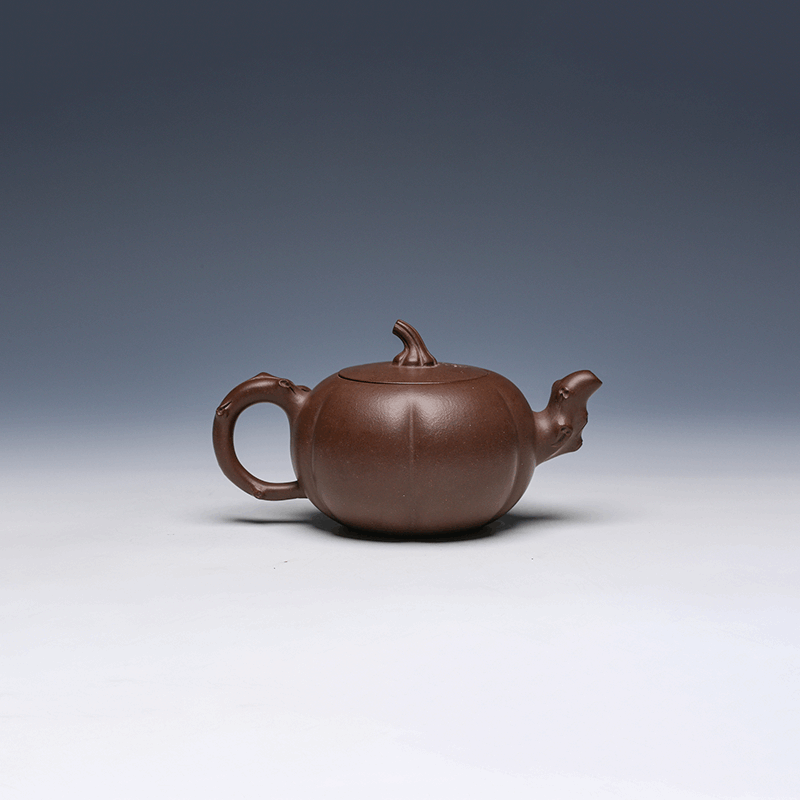 Pumpkin Yixing Teapot, 260ml - Classic