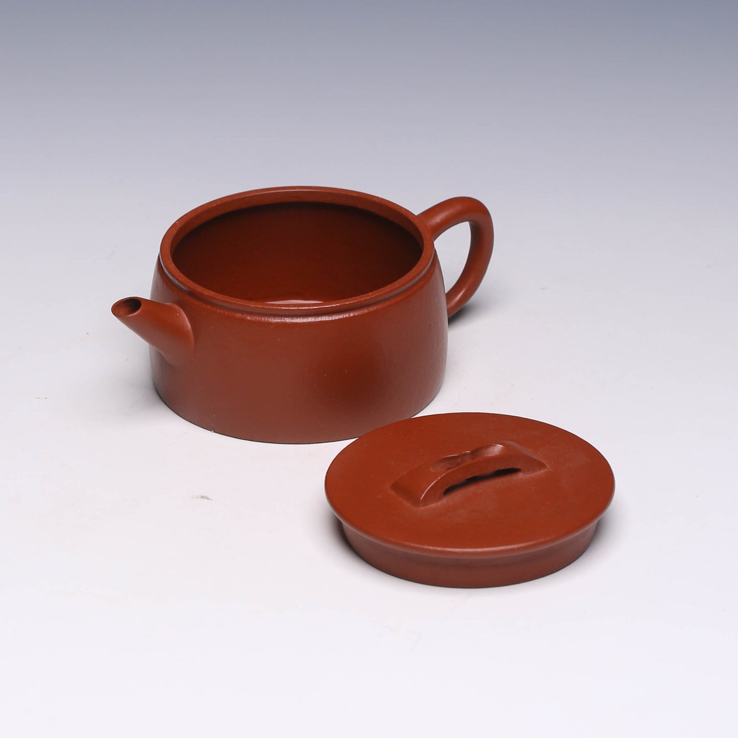Mini Hanwa Yixing Zisha Teapot, Da Hong Pao Clay, 150ml - Yixing Teaware