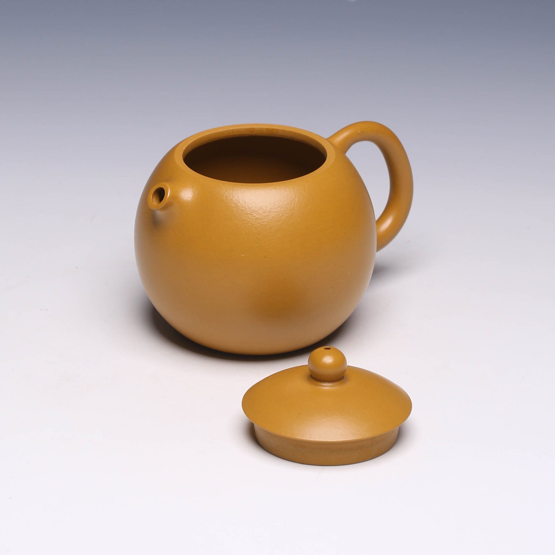 Qiao Xishi Yixing Zisha Teapot, Golden Zhuni Clay, 250ml - Yixing Teaware
