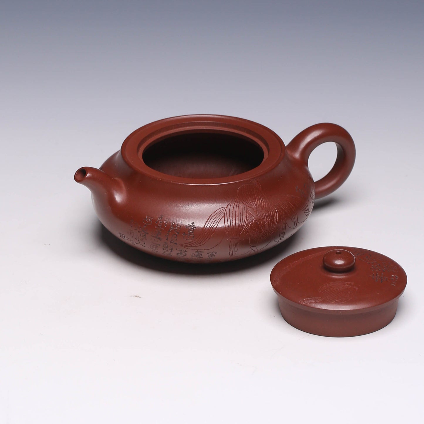 Kui Pan Yixing Zisha Teapot, Zini Clay, 230ml - Yixing Teaware