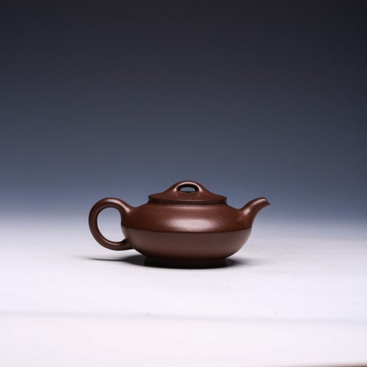 Classic Yixing Teapot by Yang Weigang, Zi Ni Clay, 200ml (Sang Bian Style) - Yixing Teaware